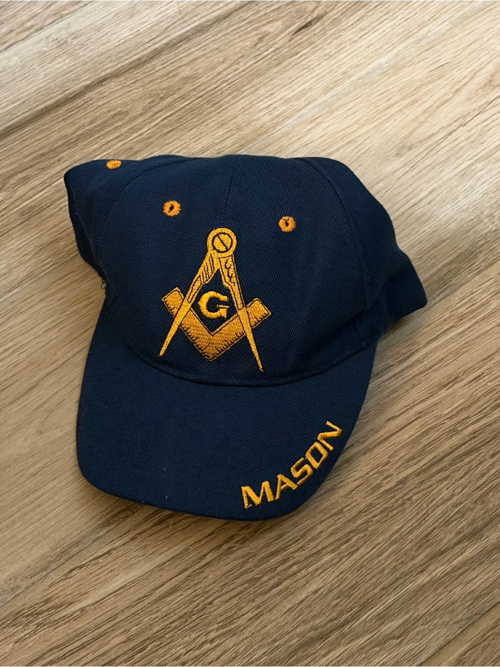 Vintage George Mason University Adjustable Baseball Cap Hat Patriots
